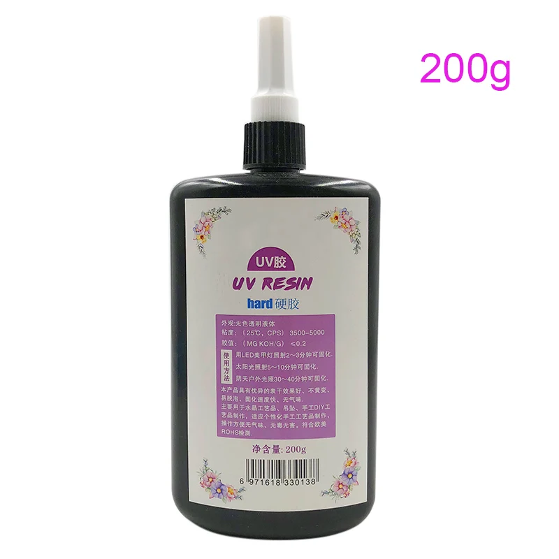 

DIY UV Ultraviolet Resin Curing Solution Quick-drying Non-toxic Sunlight Activated Hard HK3
