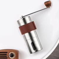 adjustment hand grinder stainless steel manual coffee grinder for coffee bean portable hand crank mill machine coffee tools