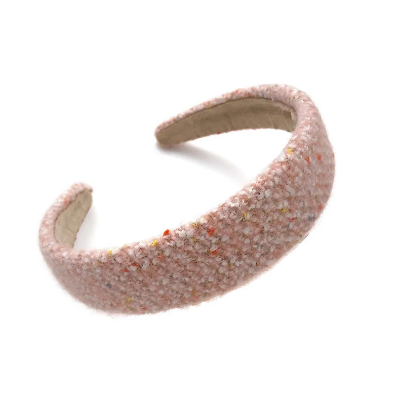 

Fashoin Woolen Cloth Bezel Hairband For Women Girls Headband Hair Accessories Korean Style Sweet Lady Plush Headwear Hairhoop