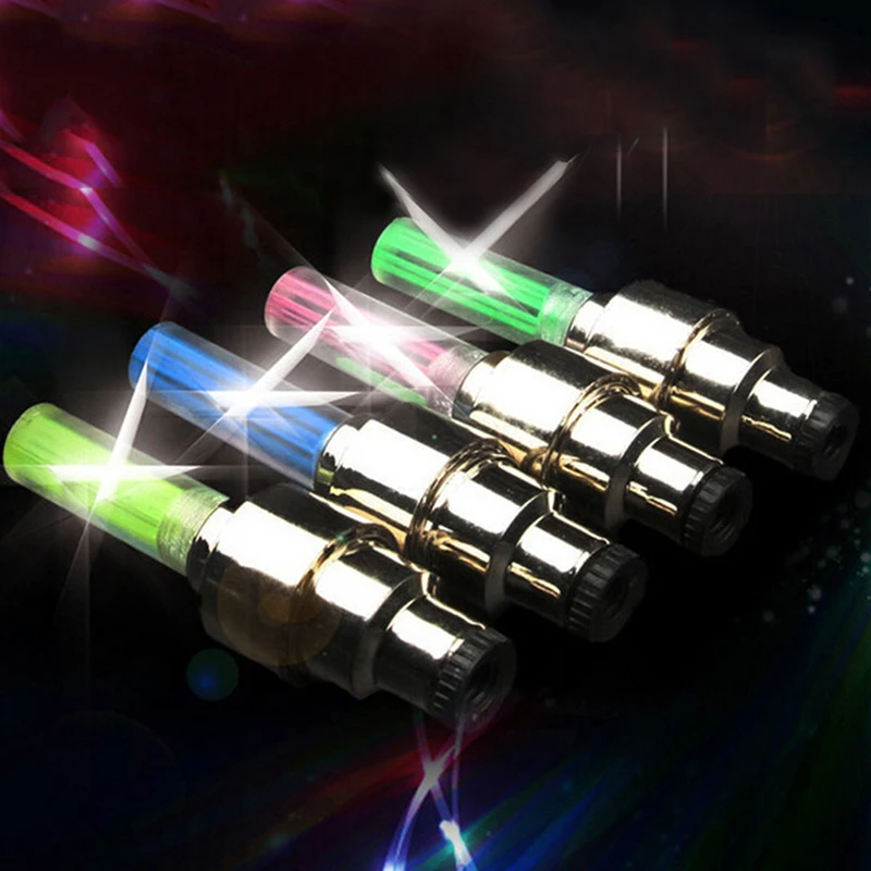 2 шт. велосипедный автомобиль мотоцикл колесо шины клапан колпачок вспышка