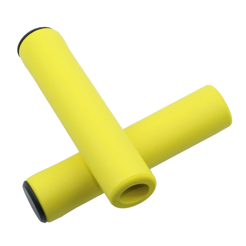 Грипсы XOSS силиконовые зажимы для велосипеда MTB Bicicleta чехол на руль - Цвет: yellow