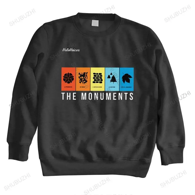 

VeloVoices Monuments hoodie Men Fashion hoodies for Male sweatshirt Bike Cycling Bicycle Biking Ride Clothes Gift Idea Merch