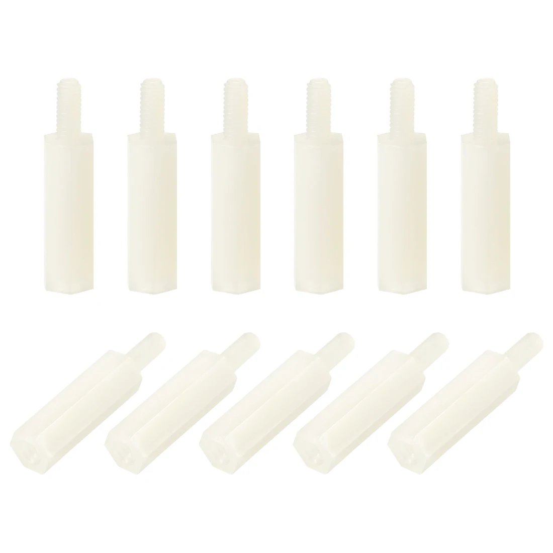 

uxcell 150pcs M2.5 Male to Female Nylon Hex Spacer Standoff to Electronics Computers PCB Motherboard DIY Hobby etc. 7 sizes