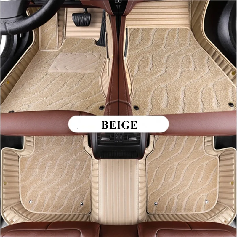 

Best quality! Custom special car floor mats for Mercedes Benz AMG GLA 45 2019-2013 durable waterproof double layers car carpets