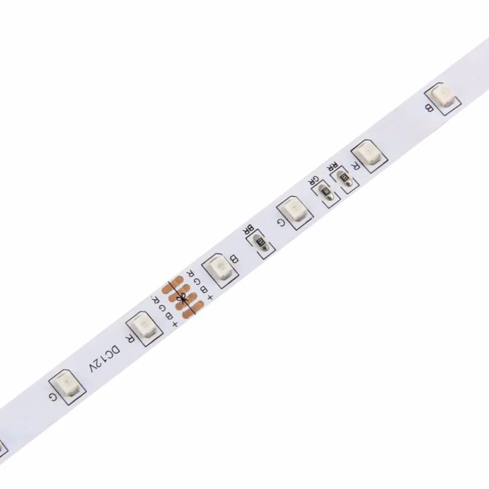 1 комплект 2x5 м/1 рулон Профессиональный 600 светодиодный s 3528 SMD RGB долгое время работы светодиодный супер яркость Гибкая световая полоса DC 12 В
