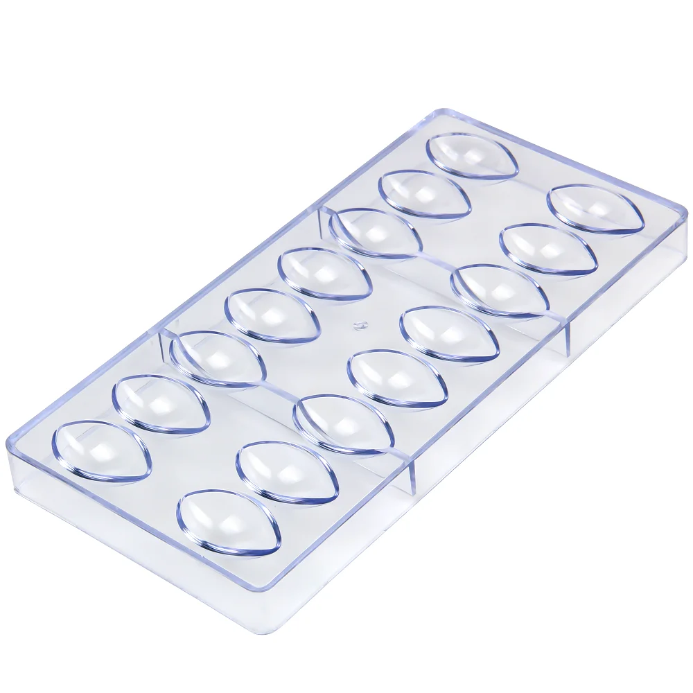 

(3pcs/Lot)Free Shipping Plastic Drop Water Shape Chocolate Mould DIY Baking Mold CC0005