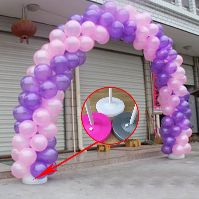 1 шт. подставка для воздушных шаров основание колонны пластиковые шесты арка