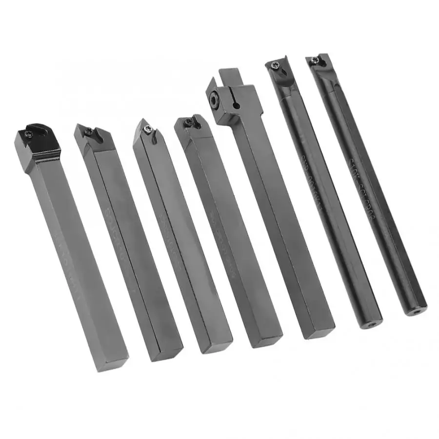 Токарный инструмент 21 шт. токарный хвостовик стержень + гаечный ключ вставки нож