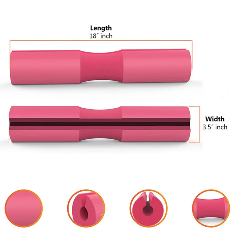 Поролоновая Накладка для штанги тренажерного зала тяжелой атлетики подушечка