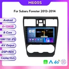 Автомагнитола 9 дюймов 1280*720 IPS экран для Subaru Forester XV WRX 2012 2013 2014 2015 мультимедийный Видео Стерео 128 ГБ с Carplay авто