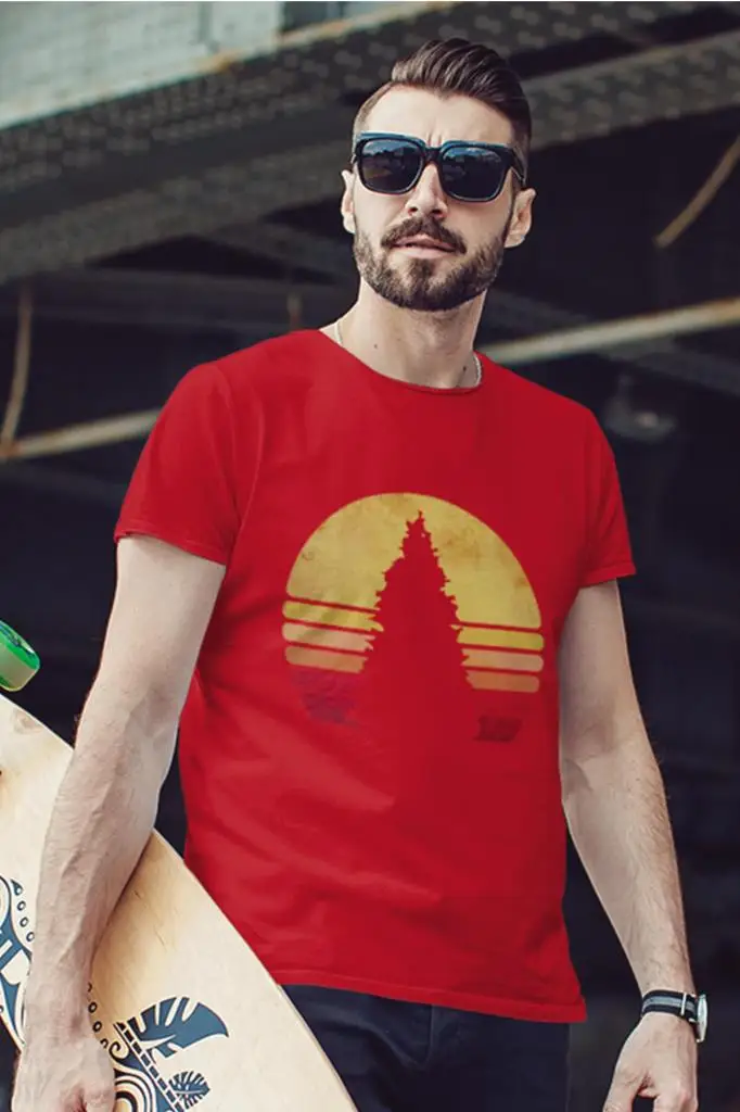 

Sunset Red Men 'S Tshirt-T-Shirt