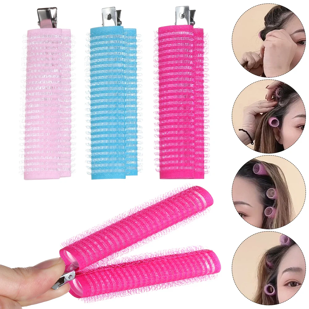 Одна шт. Новый пластиковый самозажим естественный пушистый волосоклип кудрявый объем корней бэнг стайлинг аксессуар.