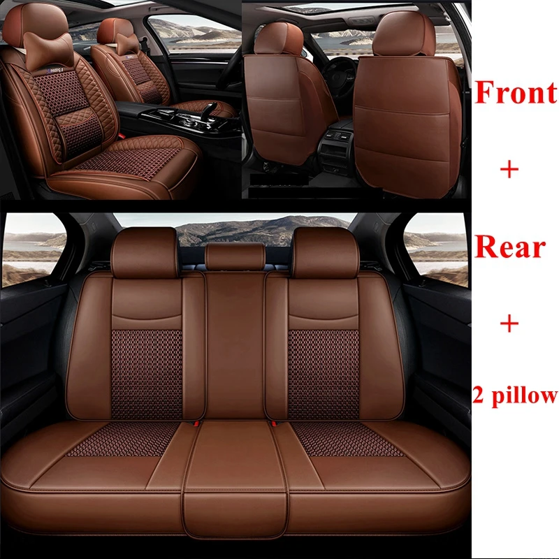 coffee luxury Автомобильный чехол для Toyota corolla chr rav4 Auris Yaris hilux Honda подходит для Civic Suzuki grand vitara Свифт vitara автомобильные аксессуары - Название цвета: coffee luxury