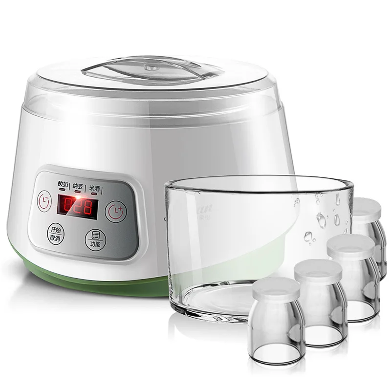 Home Automatic Yogurt Machine Mini Homemade Rice Wine Natto Glass Liner with Cup | Бытовая техника