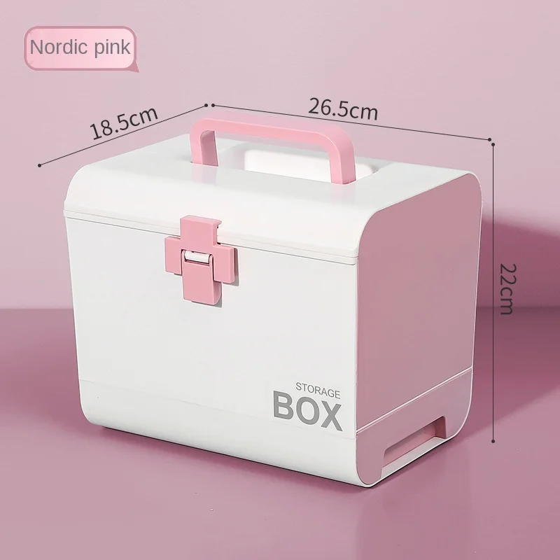 Medicine Box Household First-Aid Kit Small Family Pack Emergency First Aid Storage | Дом и сад