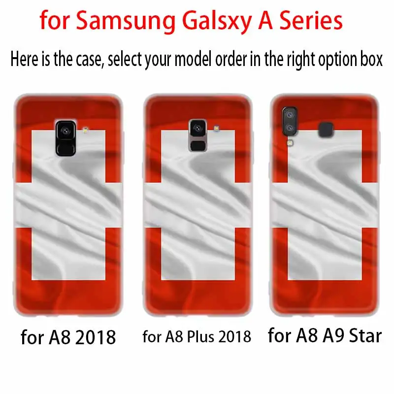 Флаг Российской Федерации красный армейский чехол силиконовый для Samsung A50 A70 A80 A30