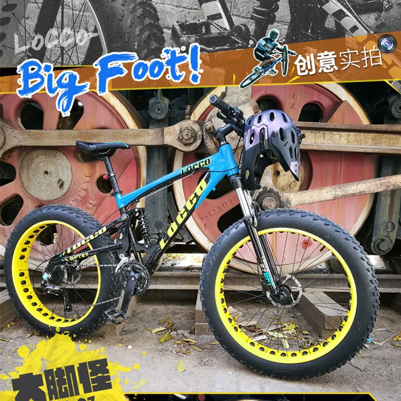 Горный велосипед X-Front Snow рама из алюминиевого сплава с мягким хвостом 4 0 толстые