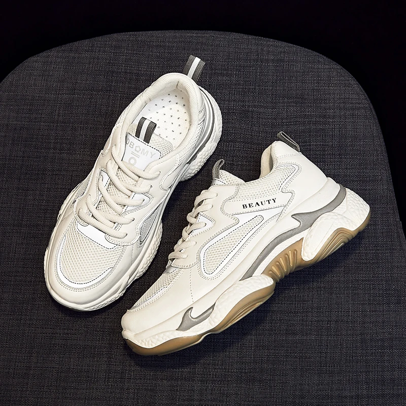 2019 новые женские сексуальные кроссовки из ПУ-сетки самая популярная