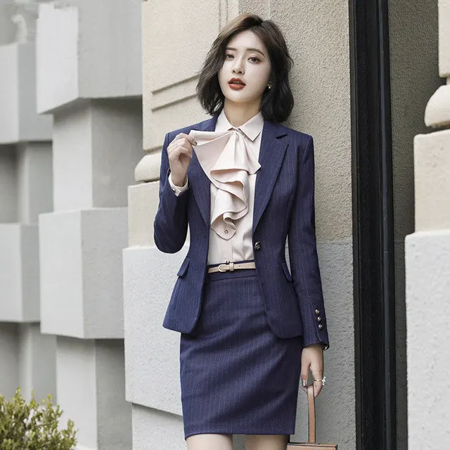 OL/Стиль Повседневная обувь 3 предмета костюм Женский блейзер + жилет штаны осень