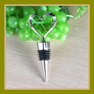 1 шт. элегантный в форме сердца красное вино пробка для бутылки шампанского вина