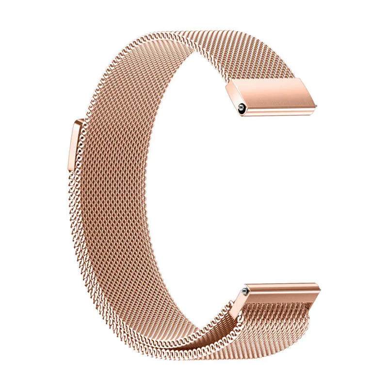 

Milanese Loop Stainless Steel Watch Bracelet Wrist Band Quick Release Strap for TicWatch Pro @M23