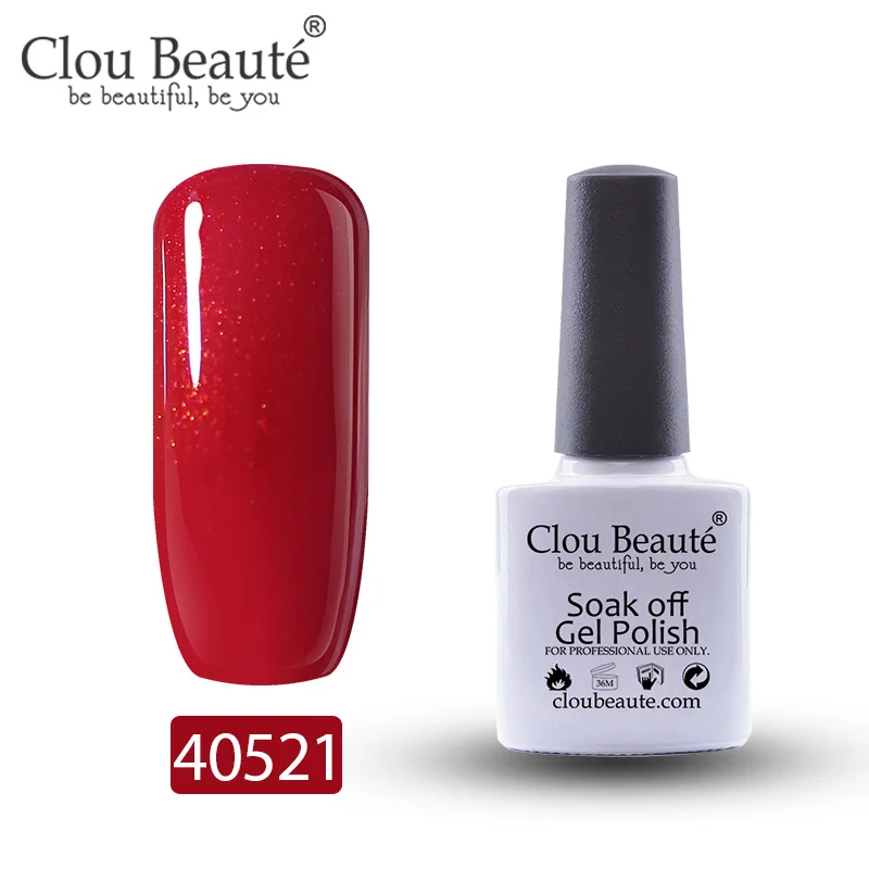 40521 Гель-лак для ногтей Clou Beaute 79 цветов полуперманентный замачивающийся лак для ногтей маникюрный УФ СВЕТОДИОДНЫЙ Цветной Гель-лак 10 мл серия Nude - Цвет: 40521
