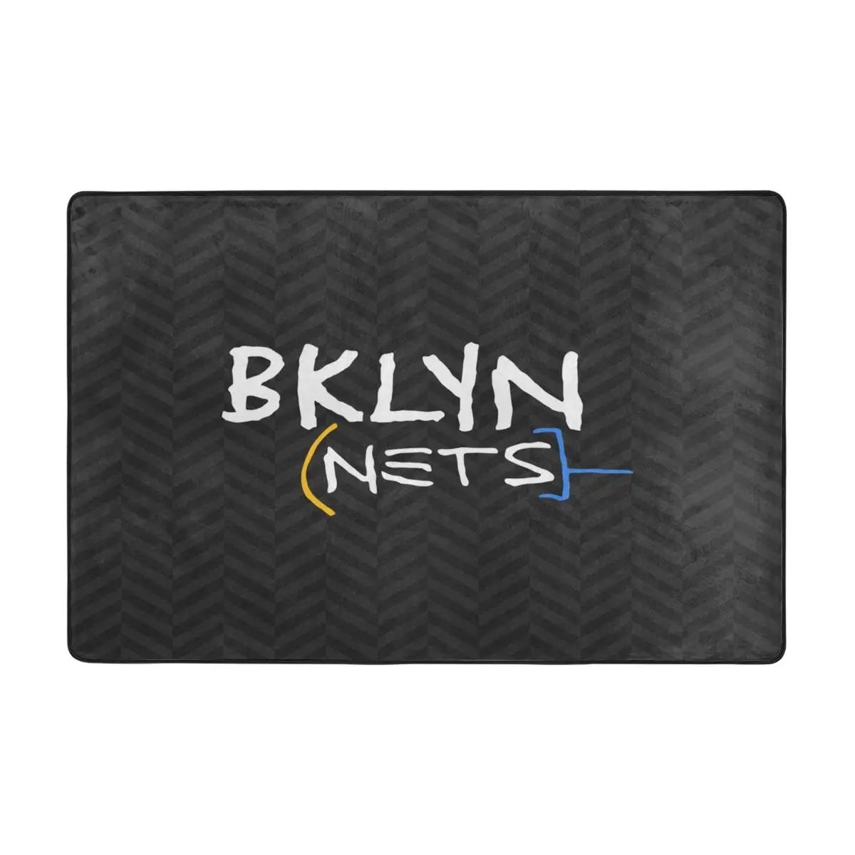 

Brooklyn Nets Doormat Carpet Mat Rug Polyester Anti-slip Floor Decor Bath Bathroom Kitchen Balcony 60x90