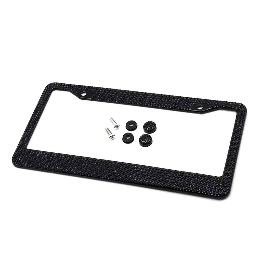 

Chrome Diamonds / Crystals Bling stainless steel Car License Plate Frame