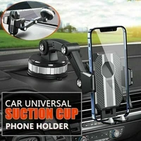 car mobile phone holder suction cup mount car center console mobile phone holder adjustable viewing for 2 3 3 5 inches phone