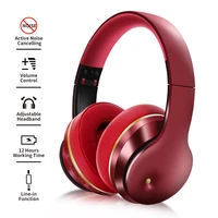 anc wireless bluetooth headphones music earphones gamer headsets with mic clear calls for anker baseus xiaomi 20 hour playtime