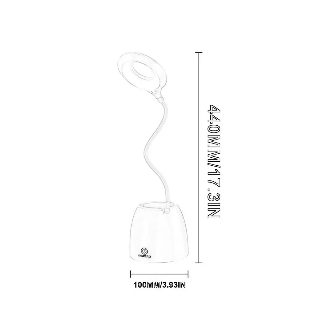 

Table Lamp Eye Protection Led Learning Gift Dormitory Desk Function Student Table Lamp Usb Charging Folding Table Light