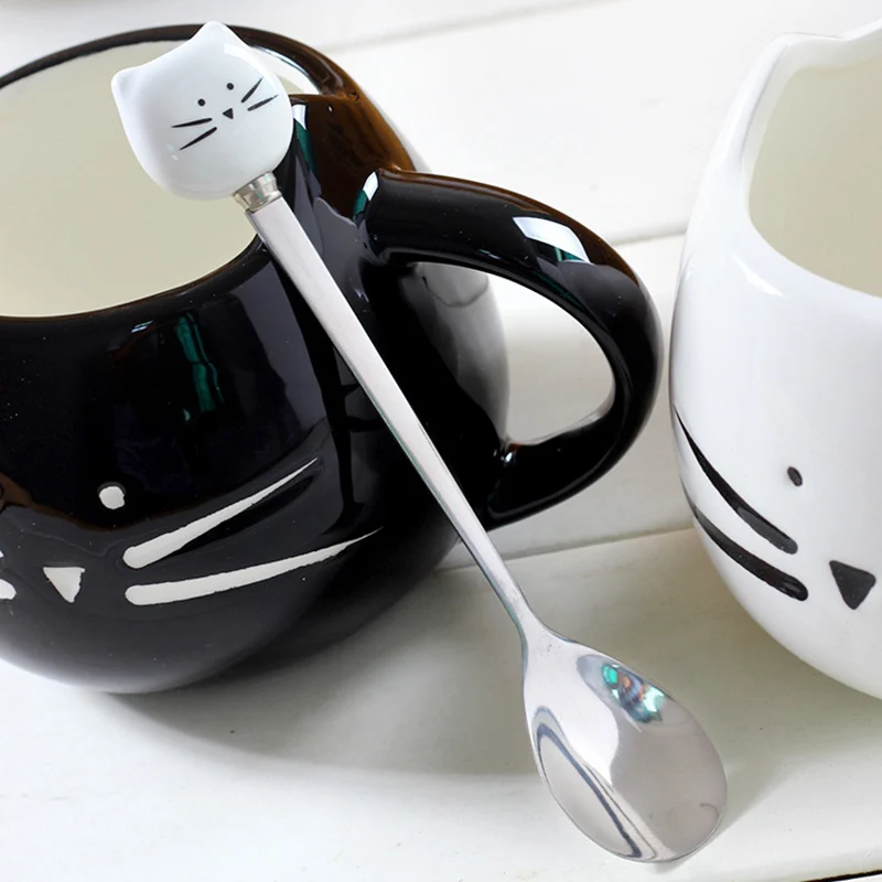 1 шт. детская ложка для чая из нержавеющей стали | Дом и сад