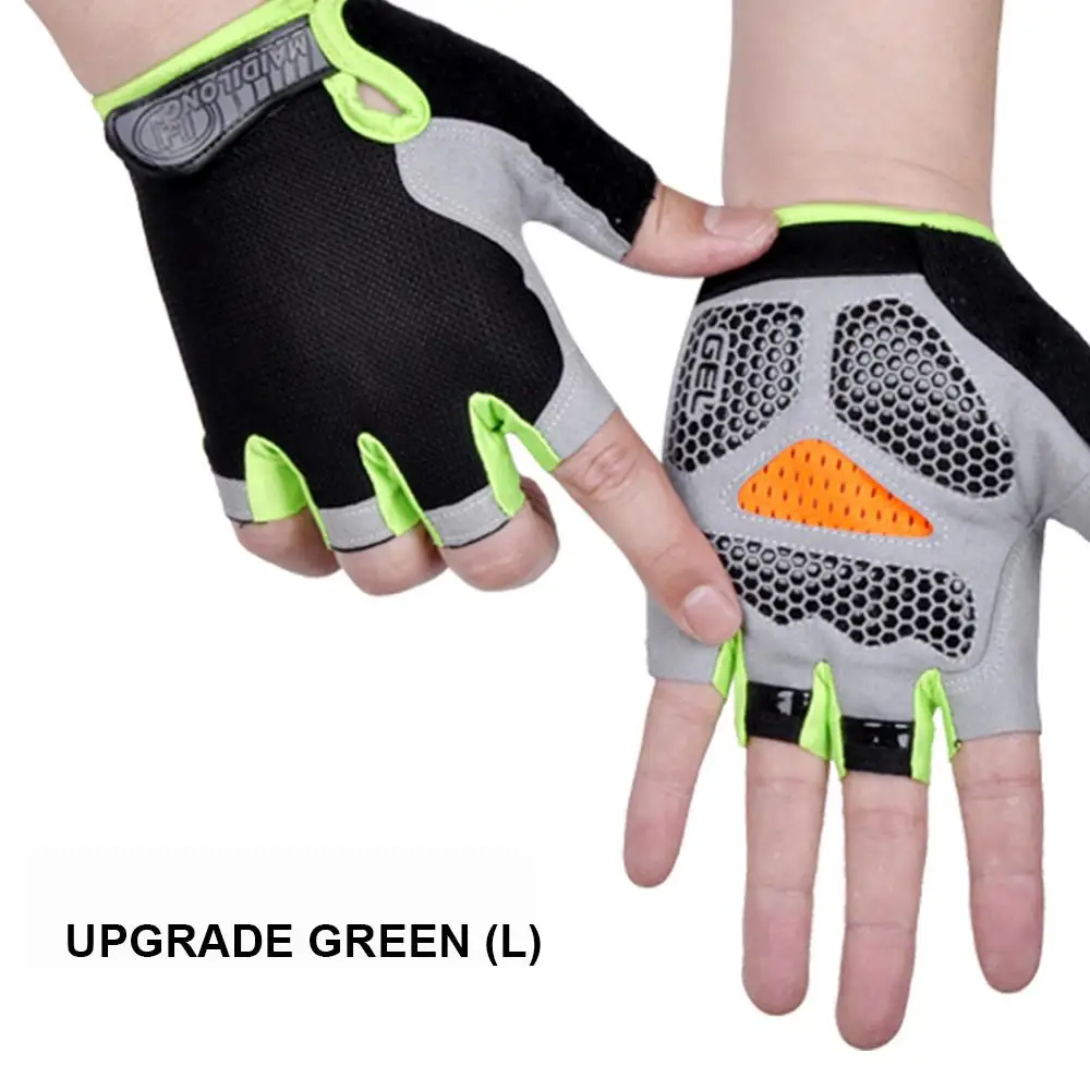 

Wear-Resisting Fitness Mittens Bicycle Antiskid Dumbbell Glove Outdoor Sport Riding Physical Exercise Half Finger Gloves