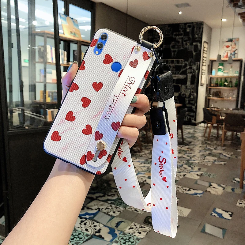 white aixin Ремешок на запястье Чехол для huawei смартфона Honor 8X9 Lite 10 Nova 3i 3 3E 4 5i 5 Pro Коврики 20 P30 P20 Lite 20X Honor 20 V10 V20 Play чехол - Цвет: white aixin