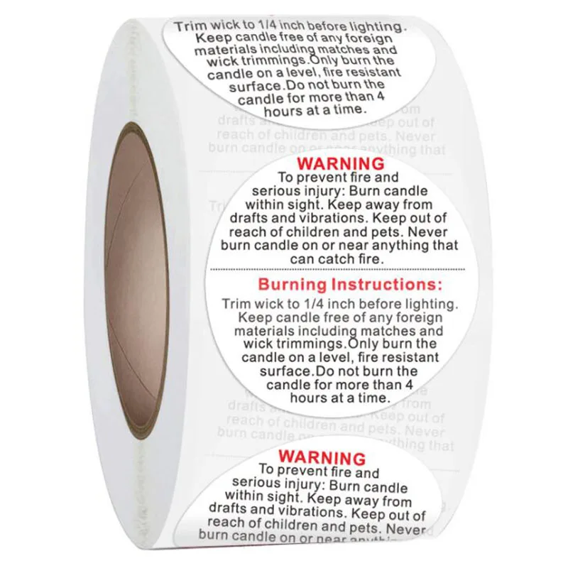 500 шт./рулон бумаги с покрытием на английском языке украшение праздника в