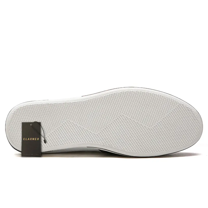 CLAXNEO мужская кожаная обувь без шнуровки модные летние мужские лоферы 2020 из