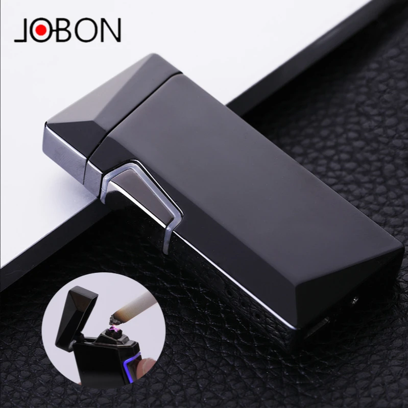 

Charging Lighter Men Simple Creative Windproof Double Arc USB Electronic Cigarette Lighter Lighter Gift