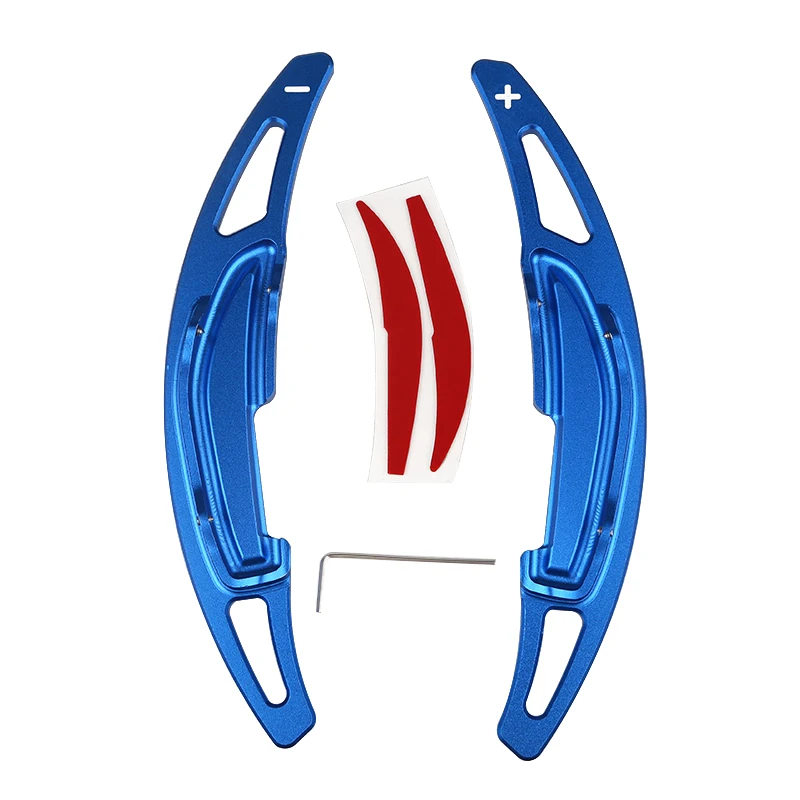 

Aluminum Alloy Car Model Car Steering Wheel Shift Paddles For BMW M2/M3/M5/M6/X5M/X6M Car Steering Wheel Decoration