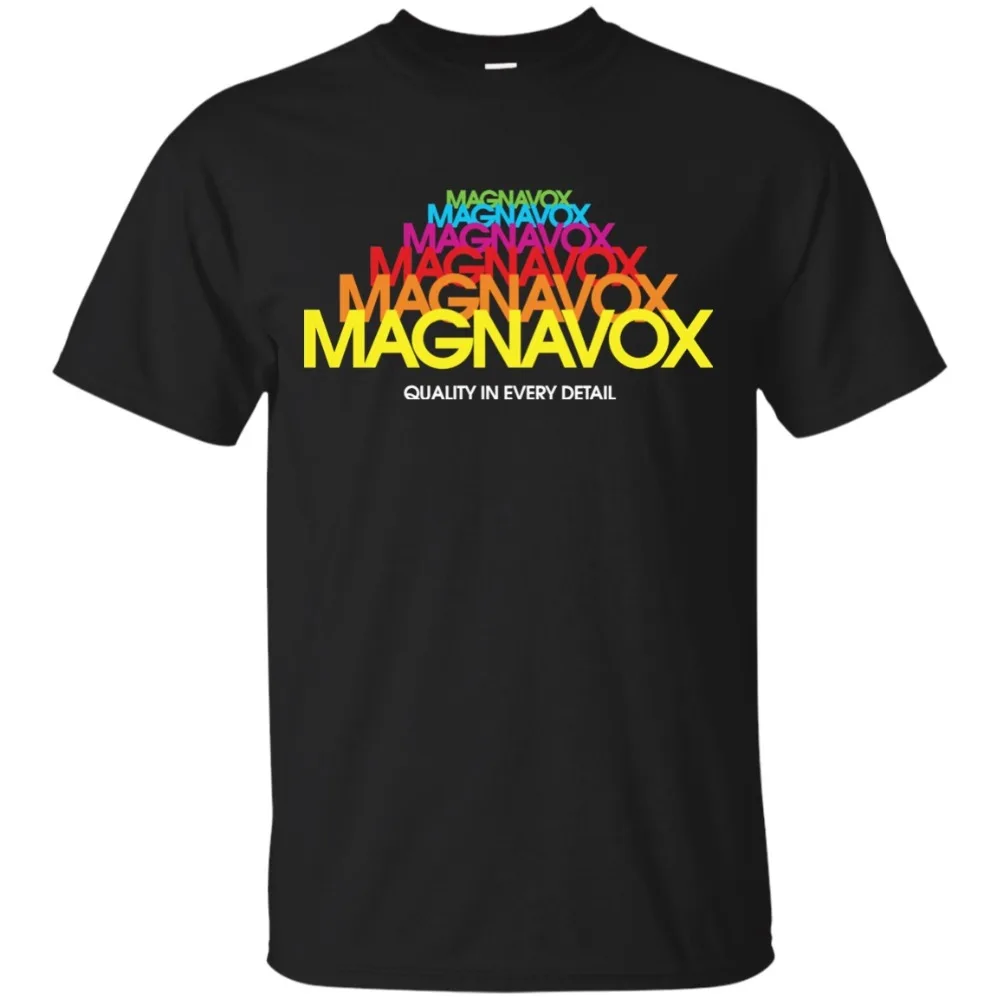 

Magnavox, Retro, Electronics, Radio, Stereo, Tv, T-Shirt 2019 New Fashion Brand Clothing O-Neck Teenage T-Shirt Cool Tee