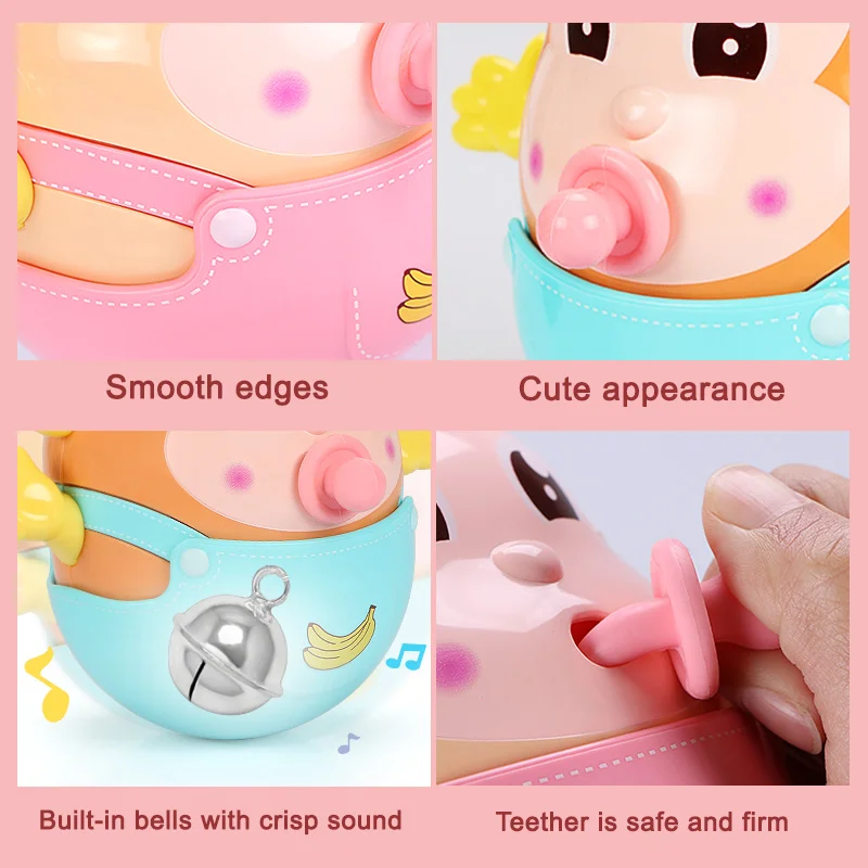 

baby toy tummy monkey tooth gum 3-6-9-12 months old baby early education yizhi 0-1 years old