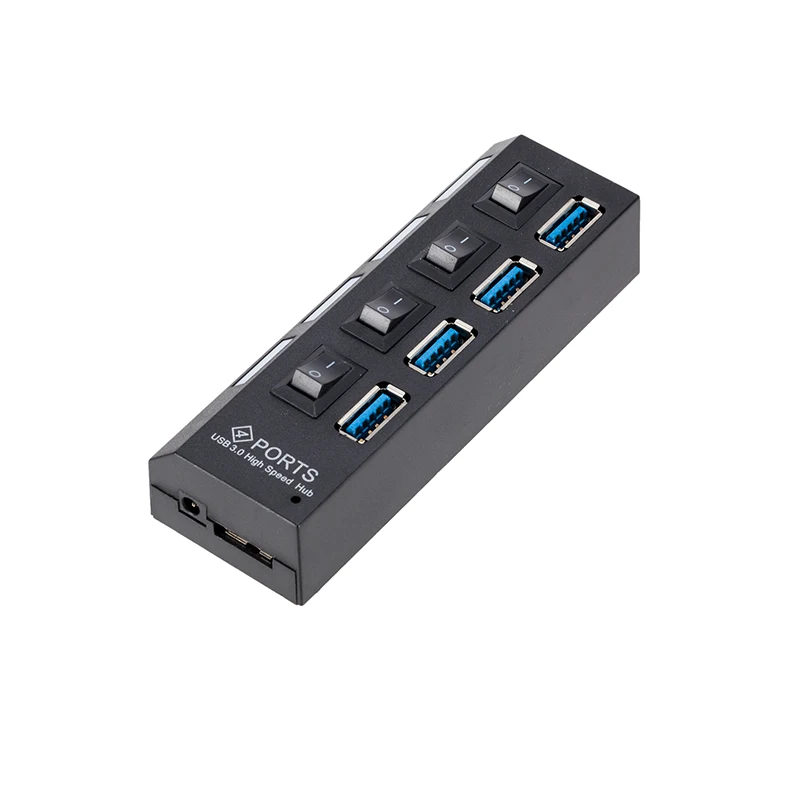 

Creacube USB Hub 3.0 4 Port USB 3.0 Hub Splitter Multi Hub High Supper Speed 5Gbps USB 3.0 Hub for PC