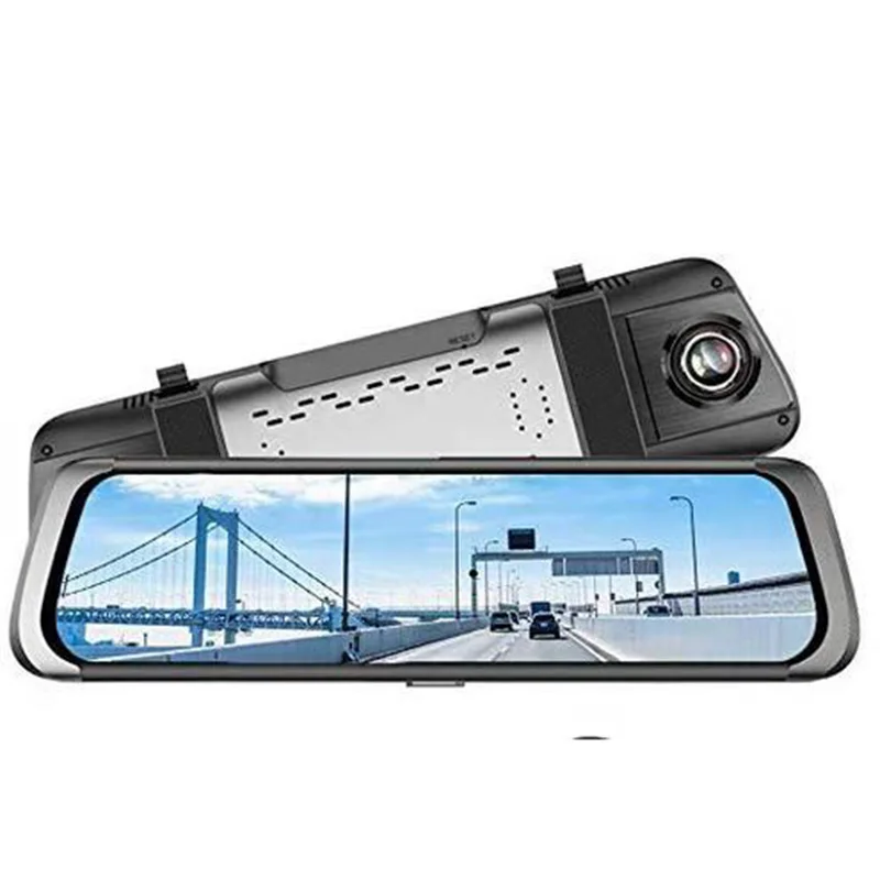 

10 Inch 1080P FHD Car Rearview Mirror DVR Camera Driving Recorder Support TF Card F-Best