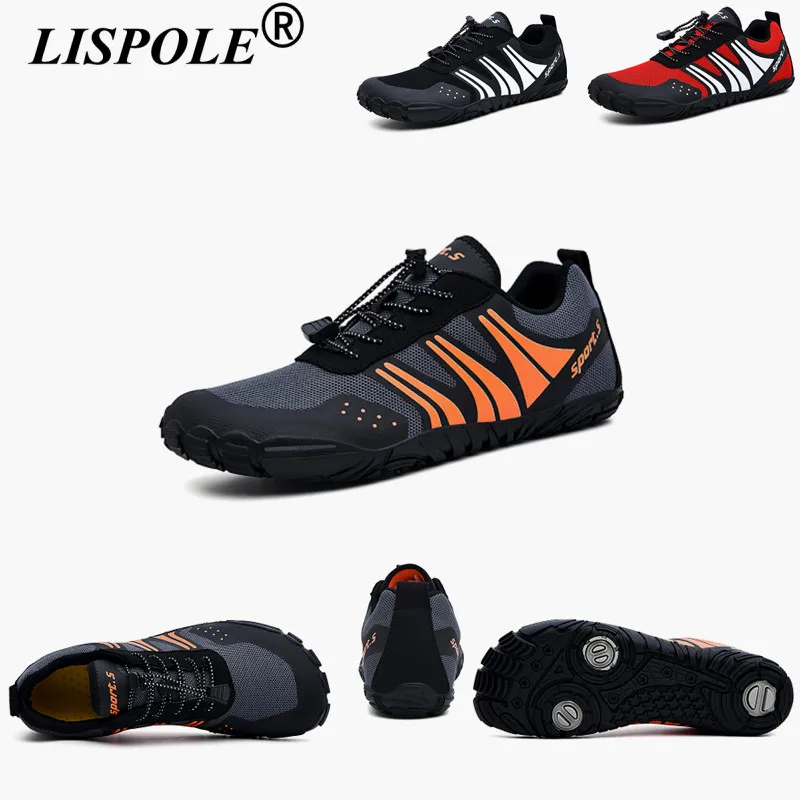 

Men Aqua Shoes Barefoot Swimming Shoes Women Upstream Shoes Breathable Hiking Sport Shoes Quick Drying River Sea cycling shoes