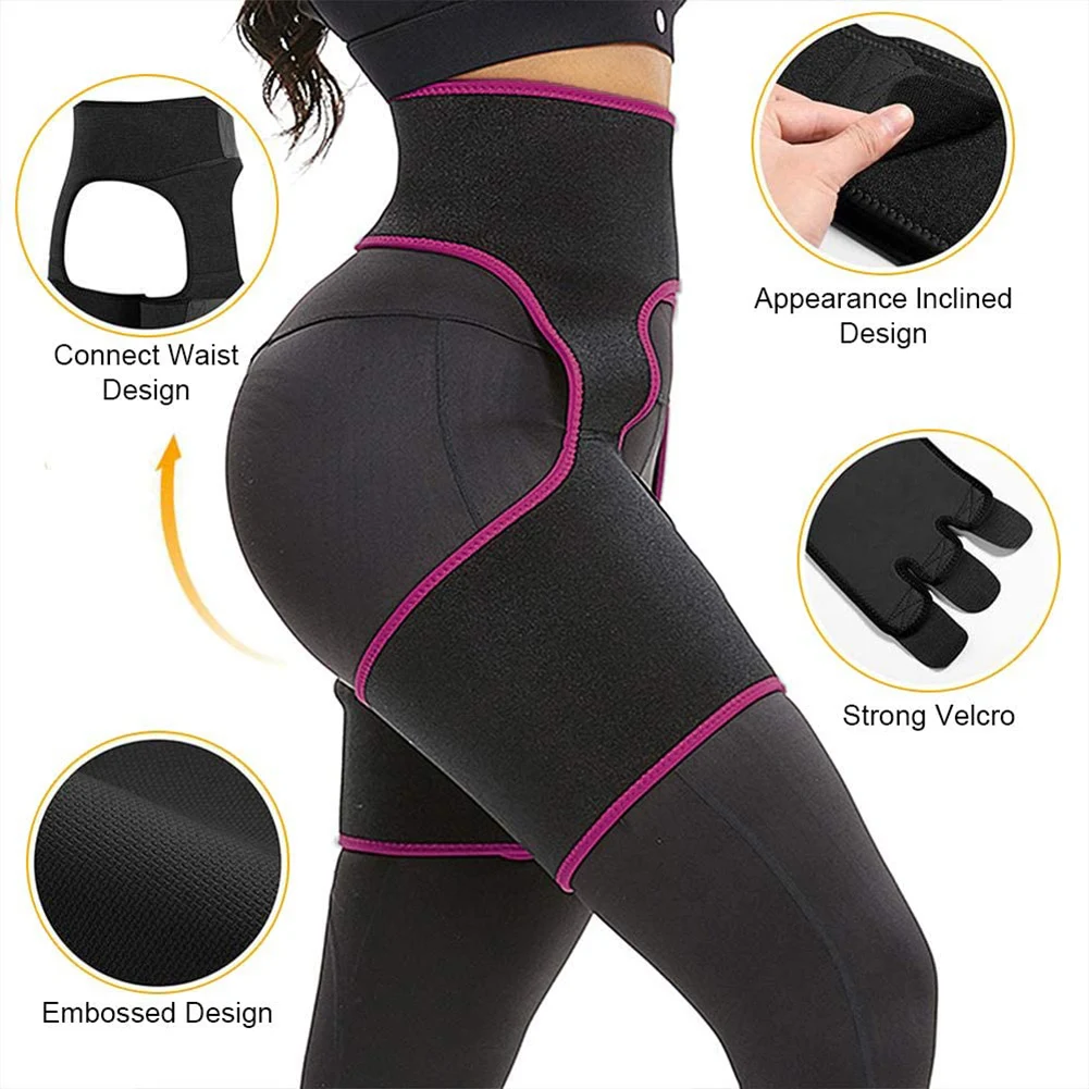 

Wholesale 2-in-1 Butt Lifter Thigh Trimmer Training Ultra Light Support Shapewear High Waist X85