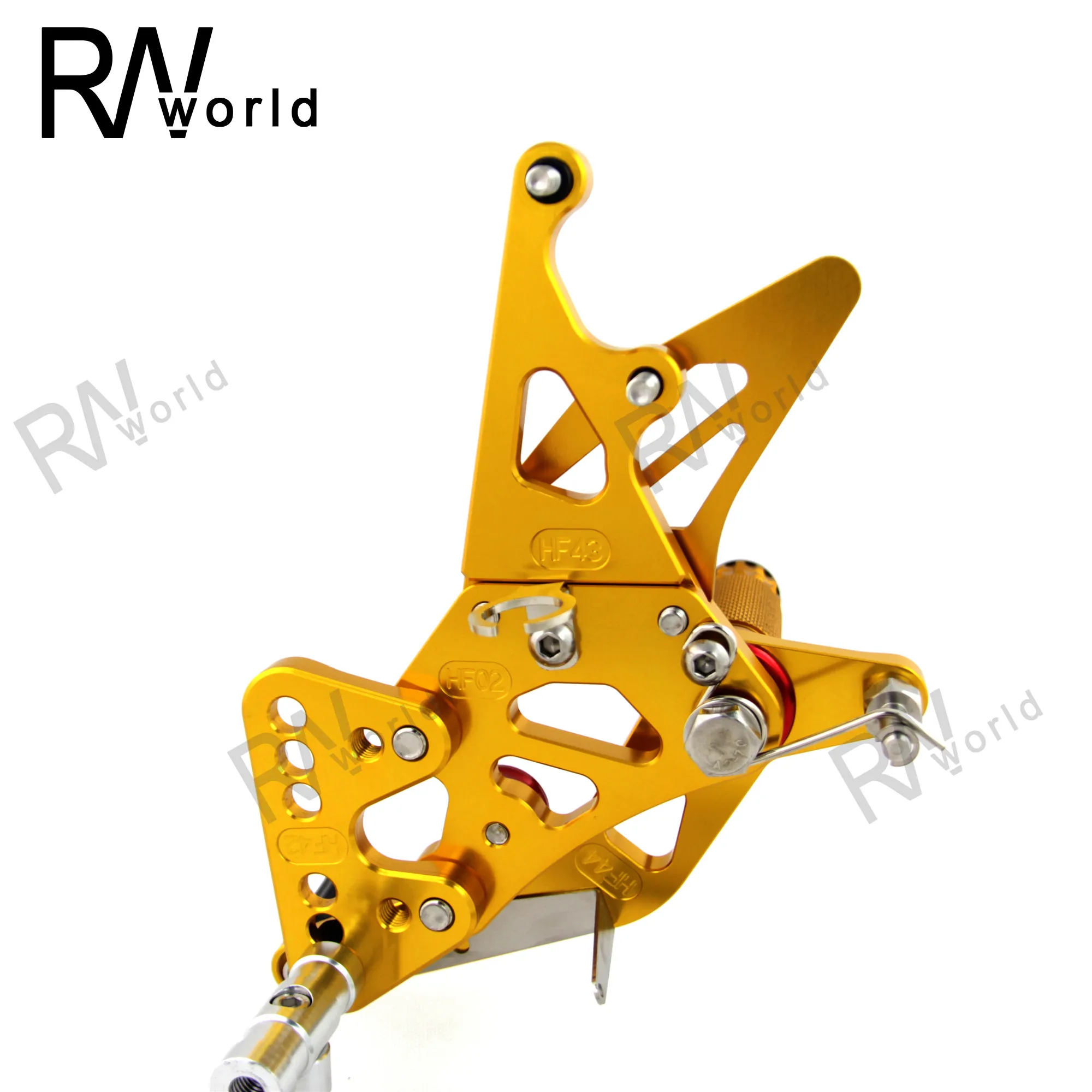 Мотоциклетные CNC Регулируемые задние комплекты подставки для ног подставка