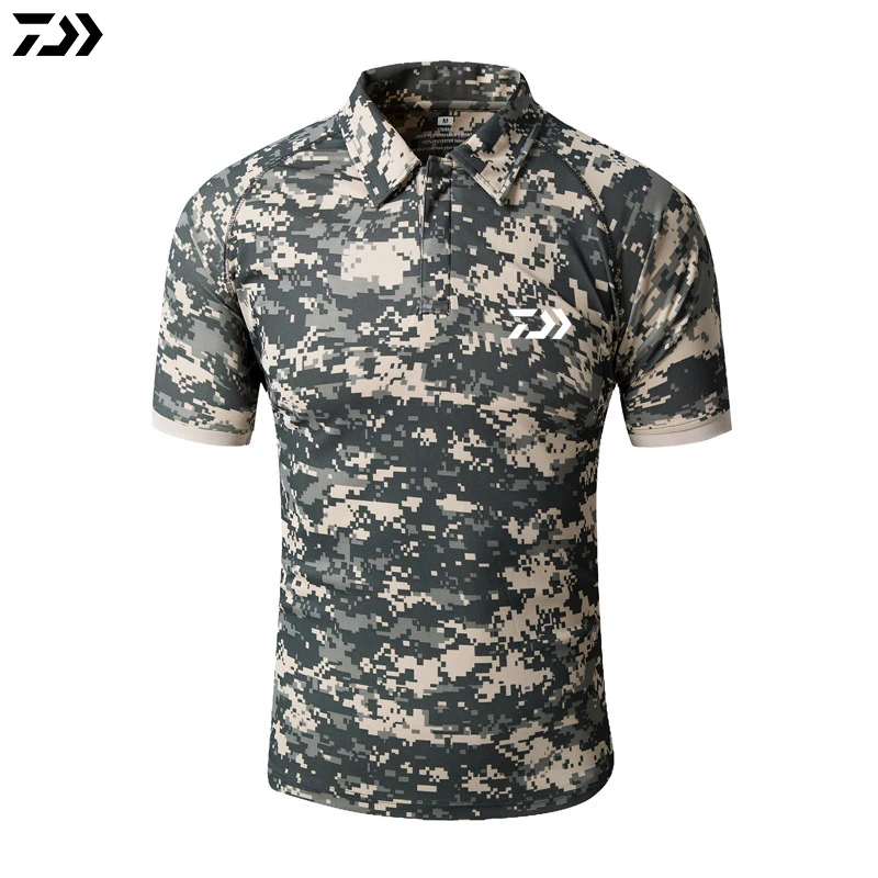 2020 одежда для рыбалки летняя футболка с коротким рукавом дышащая быстросохнущая