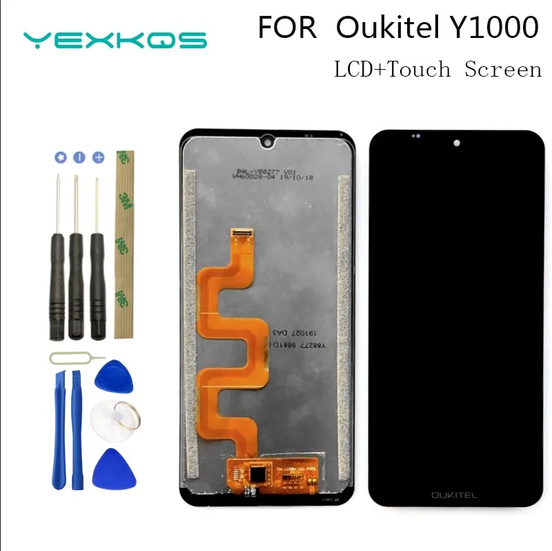 6 09 дюймов Новый оригинал для Oukitel Y1000 ЖК-дисплей Дисплей и кодирующий