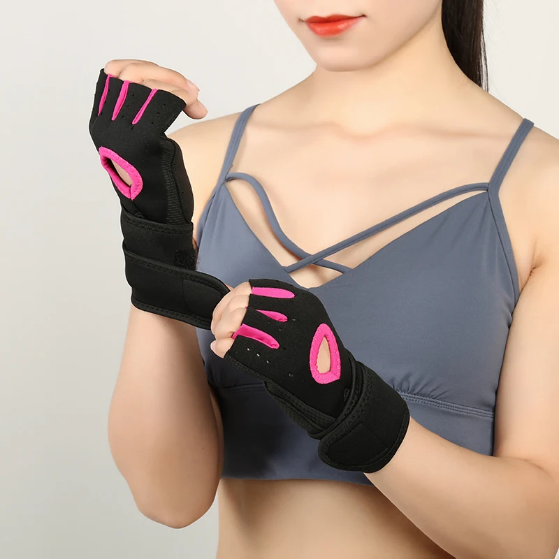 Мужские и женские перчатки CHAOBA для тяжелой атлетики Спортивные Перчатки фитнеса