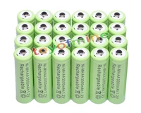 14500 rechargeable battery aa 3000mah 1 2v ni mh led toys player toys recycling batteries mix colors gtl evrefire
