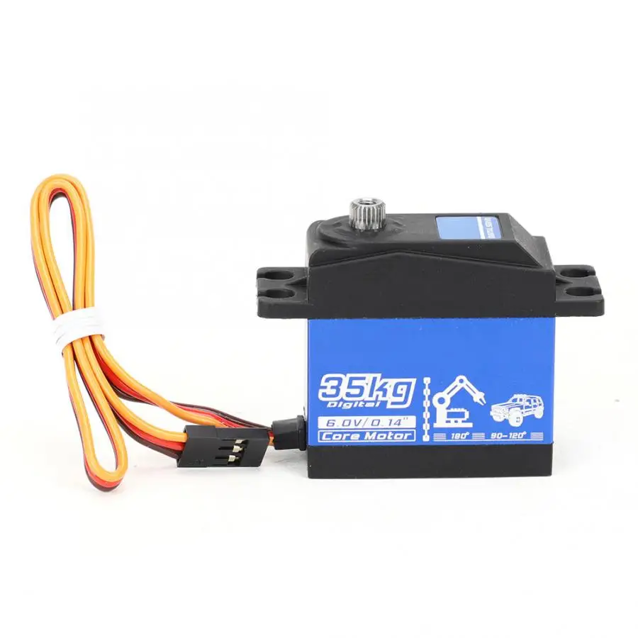 Сервопривод цифровой с высоким крутящим моментом 35 кг 25T RC Сервоприводы